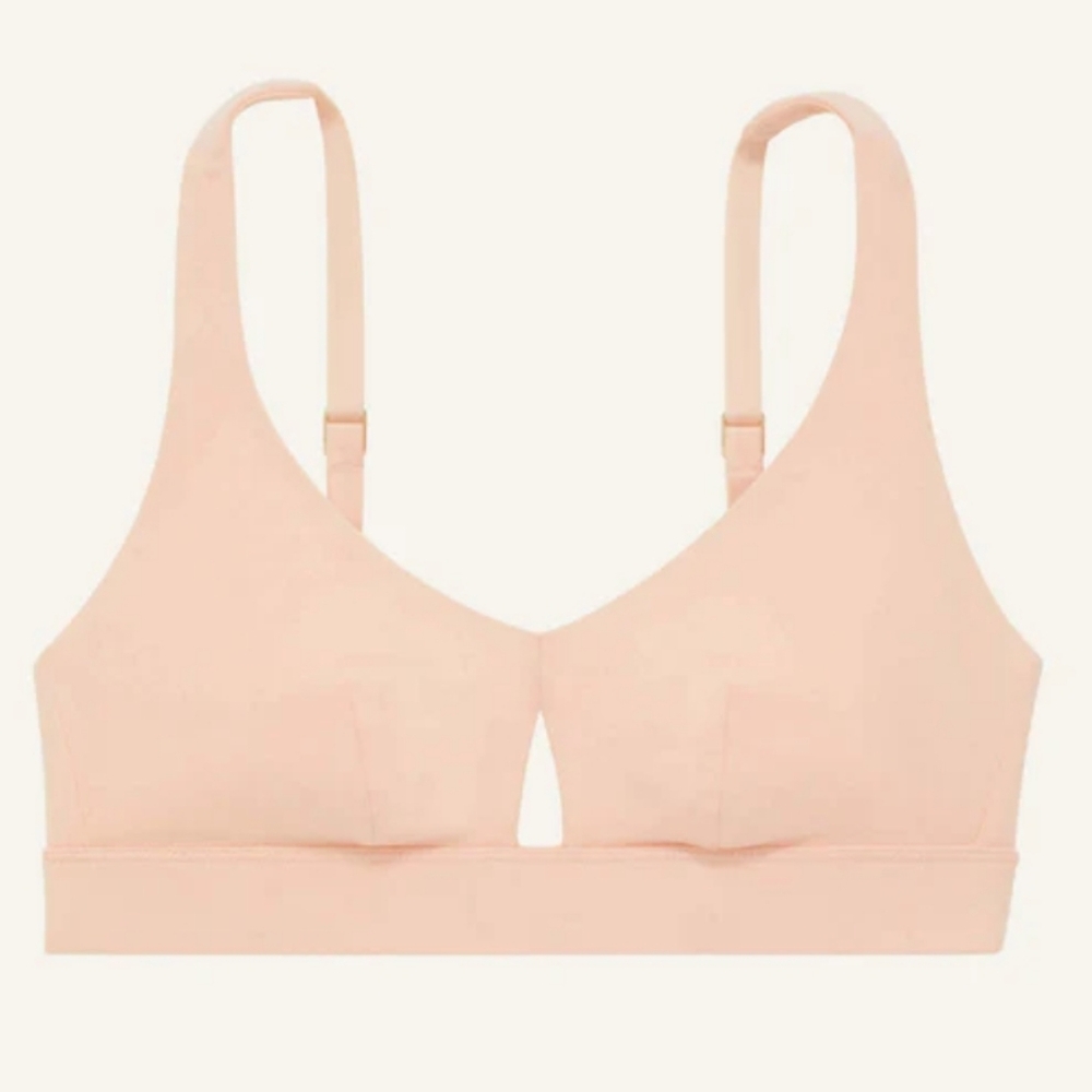 NWT Subset Knickey Keyhole Bra PEACH Size XS